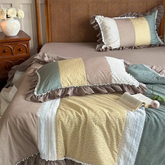 Rustic Handmade Patchwork Duvet Cover