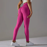 Woman High Waist Yoga Pants Running Elastic Tights Female Sportswear Sports Leggings