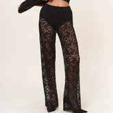 Sheer Lace Transparent Halloween Pants