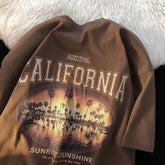 Fashion Y2k Letter Print T-shirt