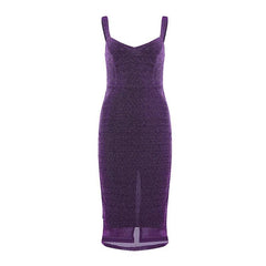 Sleeveless glitter bodycon dress Slim fit spaghetti strap pencil dresses Elegant womens party dress Autumn vestidos mujer