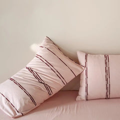 Sunset Striped Jacquard Duvet Cover