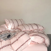 Sunset Striped Jacquard Duvet Cover