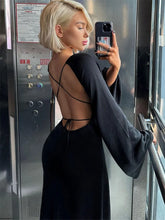 Knit Off-Shoulder Loose Summer Casual Dress