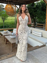 Female Cover Up Mesh See-Through Split Long Sleeve Sexy Beach New Casual Dress