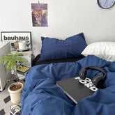 Vintage Blue Duvet Cover Set