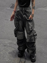 Multi-pocket High-street Cargo Pants Y2K Pants