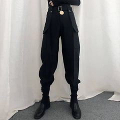 High Waist Vintage Harajuku Cargo Halloween Pants