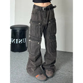 WomenBaggy Cargo Jeans Pants