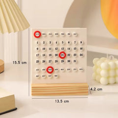 Acrylic Tabletop Calendar
