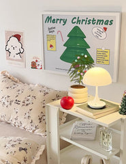 White Mushroom Desk Lamp