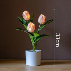 Artificial Tulip Flower Night Light Ambient Lamp