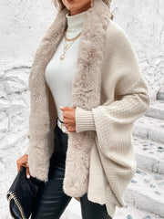 Ophelia Faux Fur Cardigan