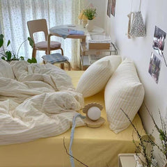 Coastal Stripes Duvet Cover - Pink