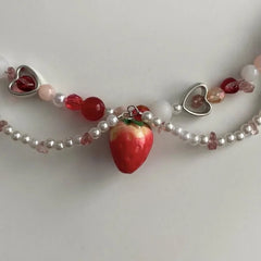 Strawberry Necklace
