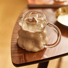 Bubble Glass Coffee Mug