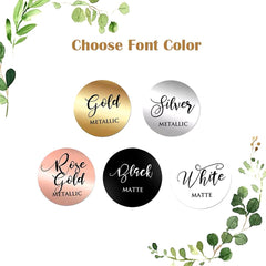 Personalized Compact Makeup Mirror