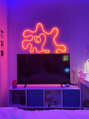 Squiggle Neon LED Lights