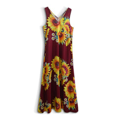 Plus Size Sunshine Blossom Maxi Dress