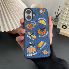 Denim Bread iPhone Case