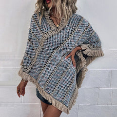 Solstice Knitted Poncho