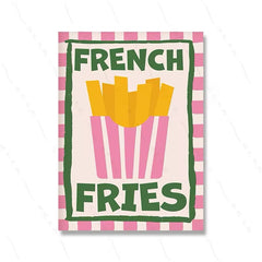 Colorful Food Poster