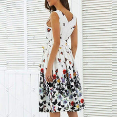 Hot Fashion Floral Long Maxi Dress Evening Party Ladies Casual Beach Holiday Dresses Summer Sundress