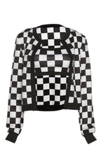 Two-piece long-sleeved cardigan(Two Pieces Suit)