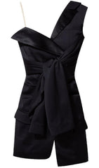RALAN ONE SHOULDER BANDAGE DRESS