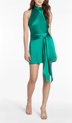 SANDRINE SILK DRESS