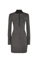 KNIT MINI DRESS
