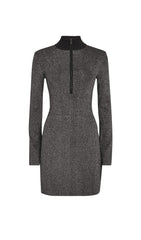 KNIT MINI DRESS