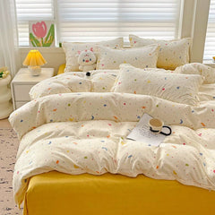 Rainbow Dot Bedding Set
