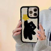 Korean Plush IPhone Case
