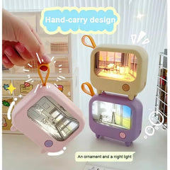 TV Painting Night Light