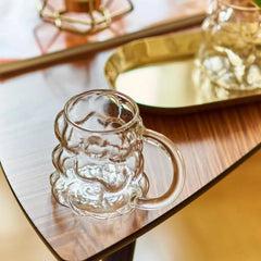 Bubble Glass Coffee Mug