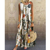 New WomenBoho Sleeveless Summer Dress