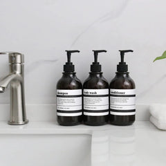 3 Pcs Set Bathroom Dispenser