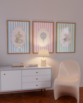 Pastel Bunny Poster Set
