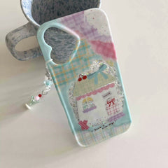 Cartoon House Kawaii iPhone Case