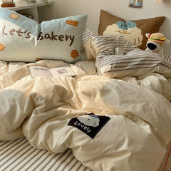 Cute Puppy Cotton Bedding Set