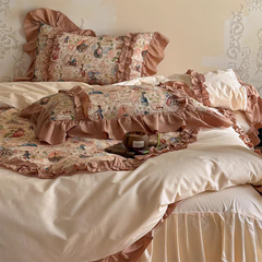 Princess Oil Painting Duvet Cover