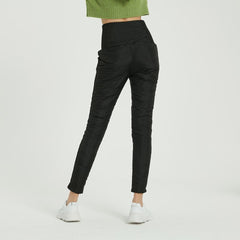 Warm High Waist Long Pants