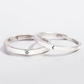 925 Sterling Silver Female Resizable Opening Rings