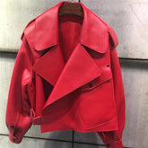 WomenLeather Wallet Coat