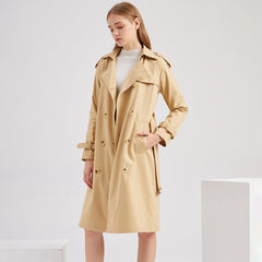 Womens Long Slim Trench Jackets