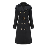 Womens Long Slim Trench Jackets