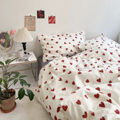 Heart Aesthetic Bedding Set