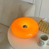 Vintage Donut Bauhaus Lamp
