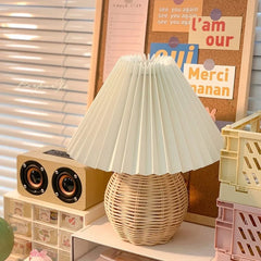 Pleated Table Lamp